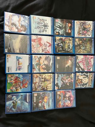 Lote de juegos de PS Vita