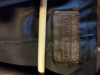 Americana Massimo Dutti Piel Marrón