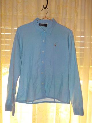 Camisa Polo Ralph Lauren Azul Talla L