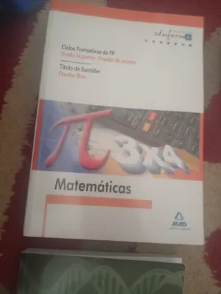 Libros de bachillerato y grado superior