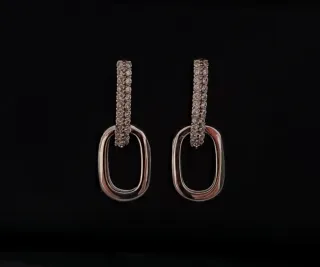 Pendientes Plata 925 con Circonitas