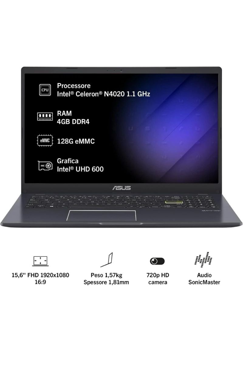 Portátil Asus Vivobook Go Intel Celeron 4GB RAM