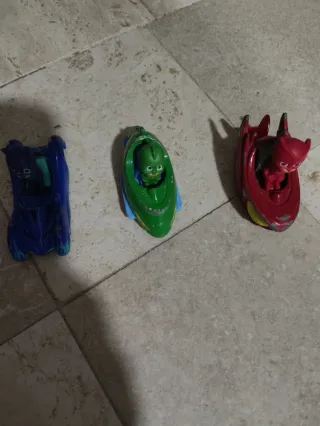 Base PJ Masks con vehículos