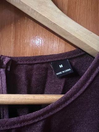 Vestido elegante morado