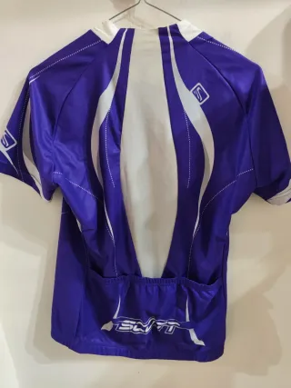 Maglia Ciclismo Scott Viola e Bianca