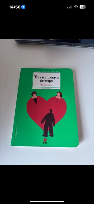 Tres sombreros de copa