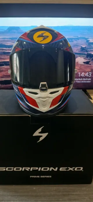 Casco Scorpion R1 Air Evo 2 solo hoy
