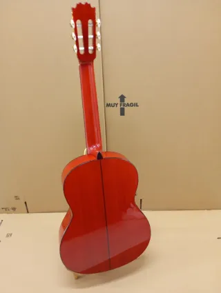 Guitarra Flamenca Roja Ciprés Laminado