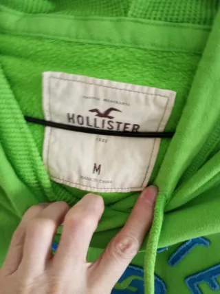 Sudadera Hollister Mujer Verde pistacho