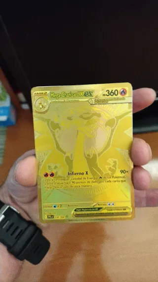 Carta Pokémon Mega Charizard X EX Fuego Fantasmal
