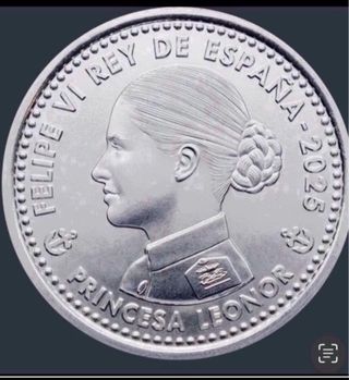 Moneda 40€ Plata Princesa Leonor 2025