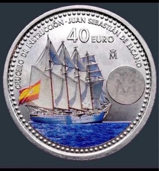 Moneda 40€ Plata Princesa Leonor 2025