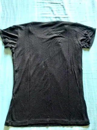 T-shirt Paris con strass