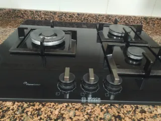 Encimera de gas Bosch 3 fuegos