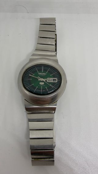 Reloj Seiko Automático Vintage Verde