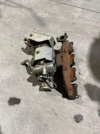 Turbo con colectores