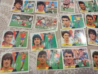 Lote cromos fútbol antiguos