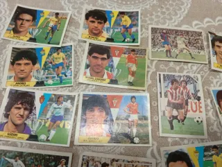 Lote cromos fútbol antiguos