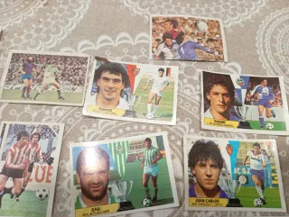 Lote cromos fútbol antiguos