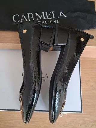 Bailarinas charol Carmela negras