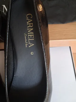 Bailarinas charol Carmela negras