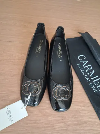 Bailarinas charol Carmela negras
