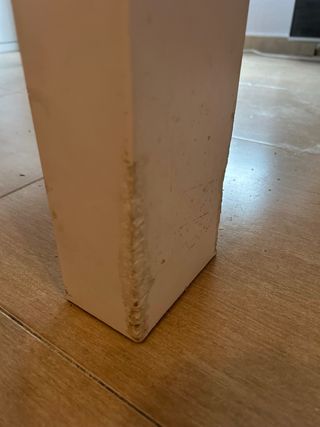 Mesa comedor extensible madera y cristal