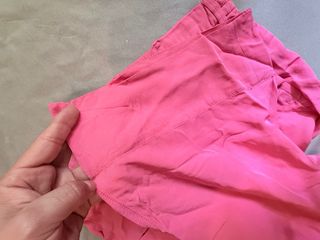 Pantalones anchos rosa