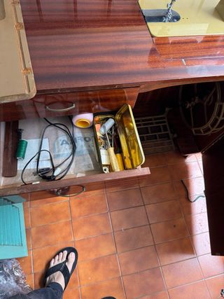 Mueble antiguo madera caoba