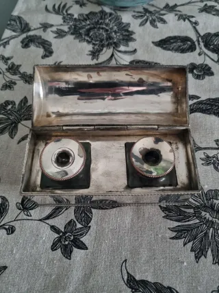 Set calamaio vintage per scrittura