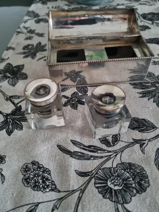 Set calamaio vintage per scrittura