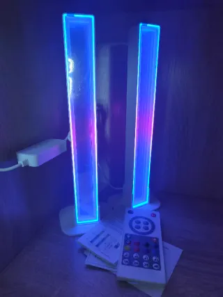 Set 2 Barras de Luz LED RGB “Tunnel Vision”Efecto