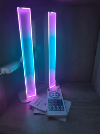 Set 2 Barras de Luz LED RGB “Tunnel Vision”Efecto