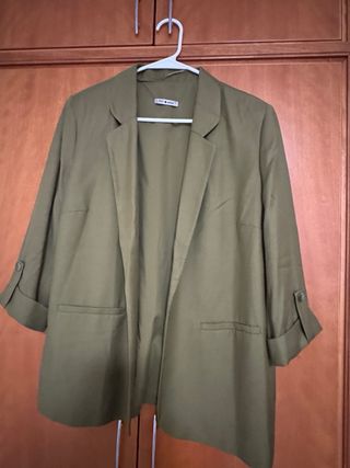 Americana verde oliva