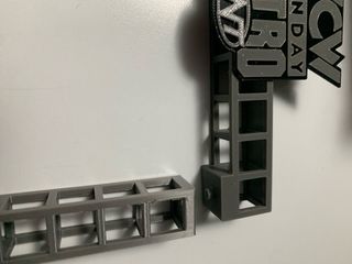 WCW Nitro NWO Ring Action Figure Stage wwe