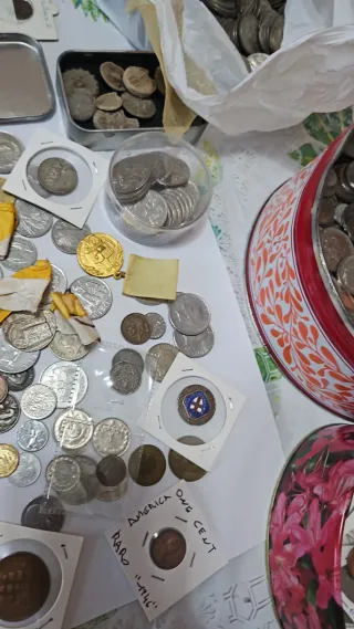 Lotto monete antiche e medaglie