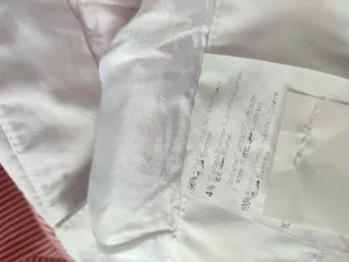 Falda El Caballo Rayas Coral y Blancas