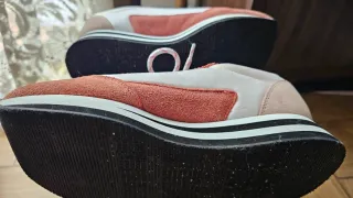 Zapatillas deportivas mujer rosa y blanco