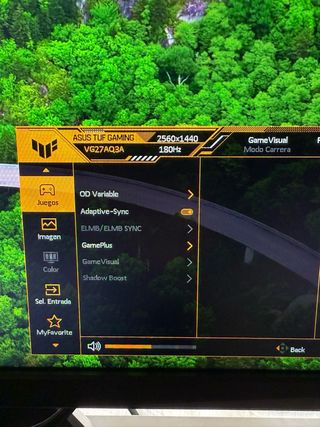 Monitor Asus Gaming 27” QHD 180hz