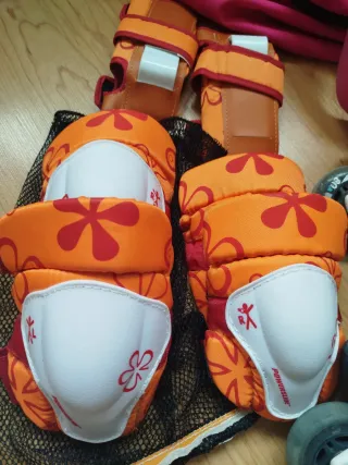 Patines Oxelo 29-32+Casco+Bolsa+2 Protecciones