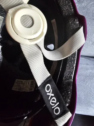 Casco infantil morado