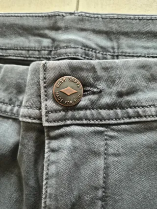 Pantaloni Cargo Bear grigi