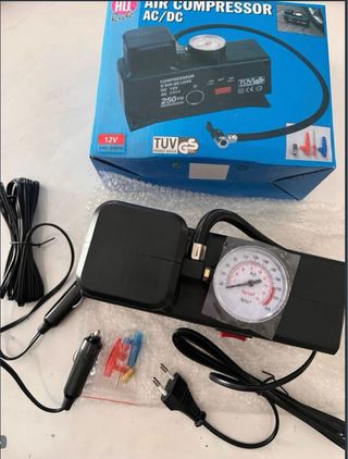 Compressore Aria 12V/220V 250 PSI Gonfiatore