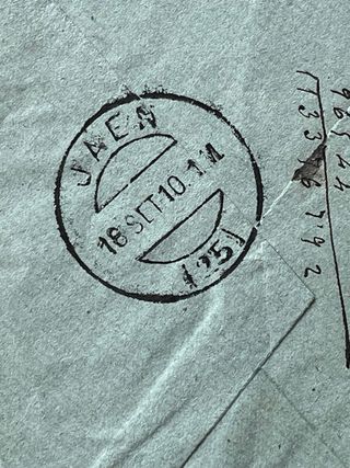 Sello 25 cts Alfonso XIII 1910