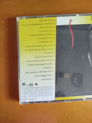 CD Sting - Fields of Gold (1984-1994)