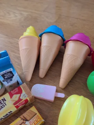 Set di giocattoli di cibo per cucina