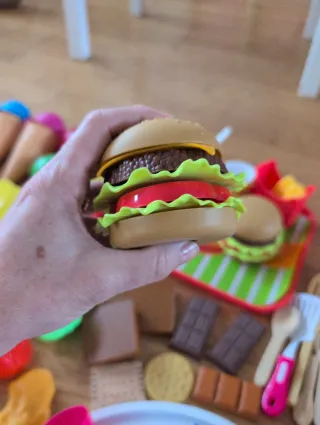 Set di giocattoli di cibo per cucina