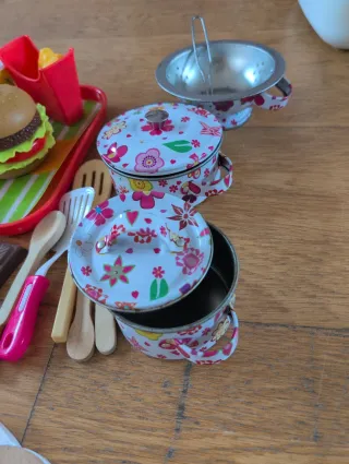 Set di giocattoli di cibo per cucina