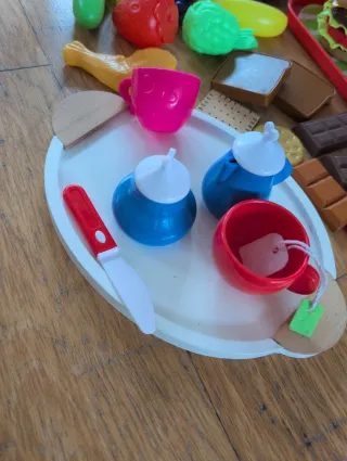 Set di giocattoli di cibo per cucina