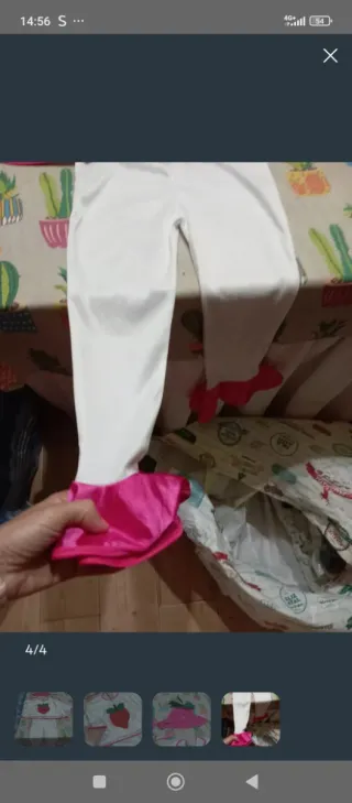 Disfraz de fresa para bebé